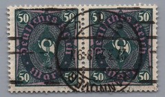 German Reich Michel No. 209 Wa stamped, inspected