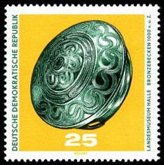 GERMANY (DDR) -1970- Archeologic Discovery – Bronze Washbasin – MNH – Sc. #1186