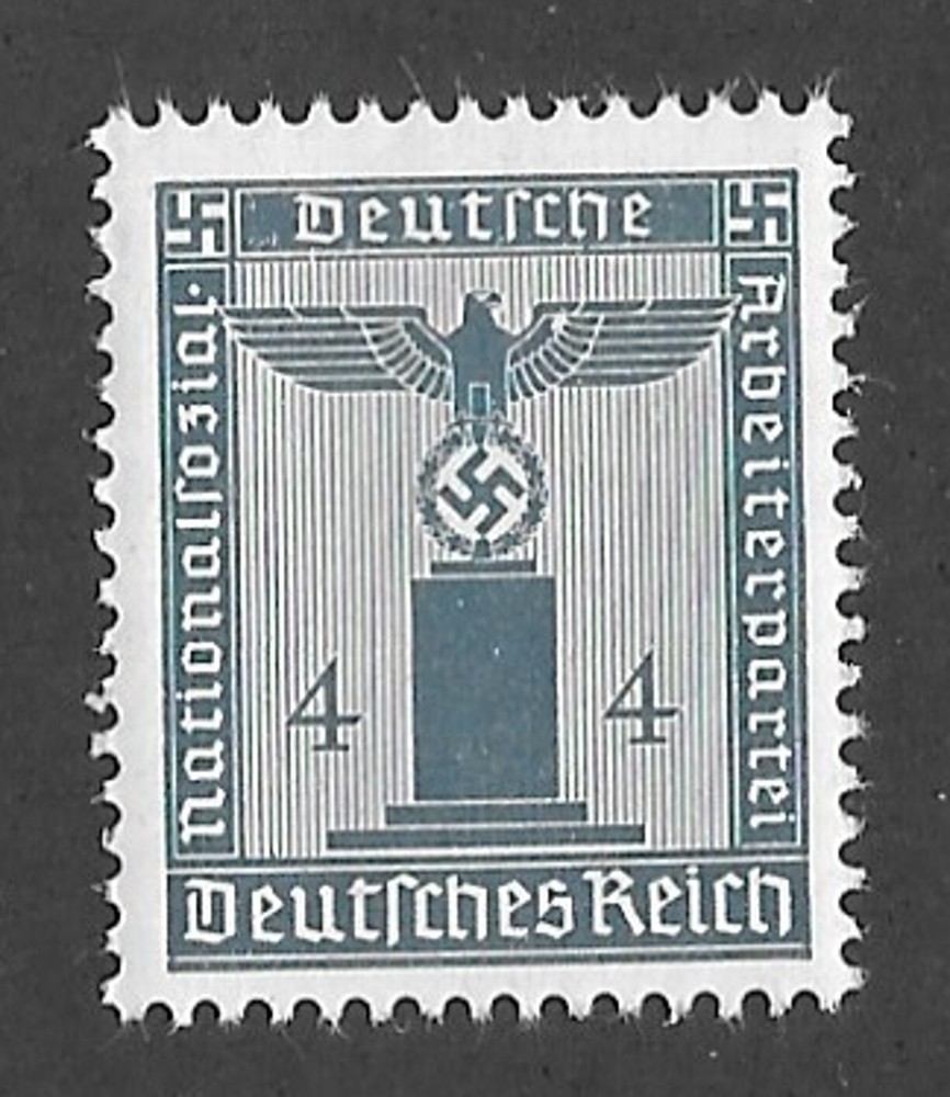 Sc # S14 MNH WWII Third Reich era stamp 1942 PF04 MNH from an original sheet