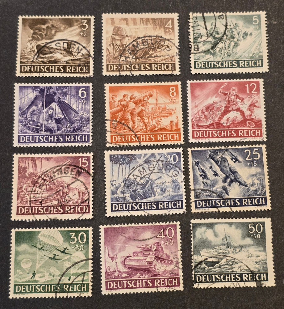 WWII Nazi German Third Reich 1943 Military War Heroes of the Front Full Set