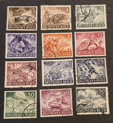 WWII Nazi German Third Reich 1943 Military War Heroes of the Front Full Set
