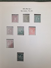 Germany 1921-23 Collection Inflation Hingless x24 Pages Used Mint SG Ring Album