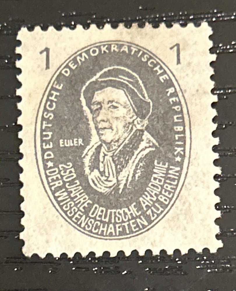 Germany DDR 1950 The 250th Anniversary of the Academy of Science in Berlin Stamp