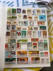 Germany (mostly DDR) Used Stamp Collection Lot in Stockbook (some duplicates)