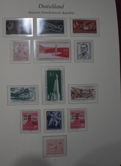DDR COLLECTION 1949-1990 COMPLETE MNH IN 4 HINGELESS ALBUMS SEE DESCRIPTION