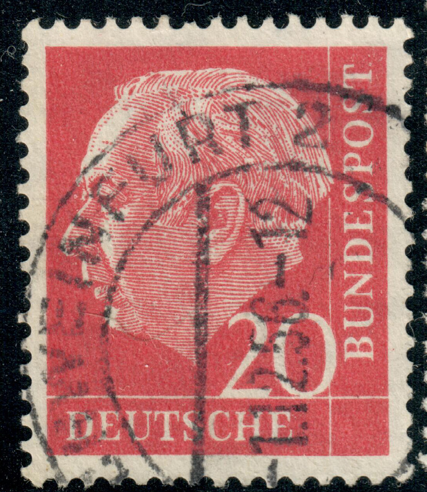 Germany, West – 1954 – Professor Dr. Th. Heuss – 20Pfg – #2272