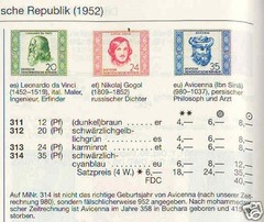 EAST GERMANY, (GDR/DDR), MICHEL N° 103-106 CANCELED TO ORDER (CTO)