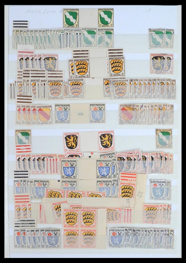 GERMANY 1945-1990 MNH (MH) Used Zones Berlin Bund GDR Stamp Collection