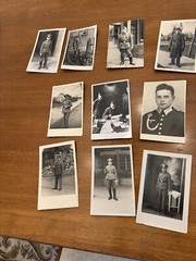 WWII WW2 German Military Army Soldiers Postcard Photo