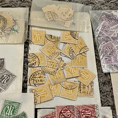INVESTOR’S LOT 1945 ALLIED MILITARY OCCUPIED GERMANY STAMPS, SEVERAL VALUES