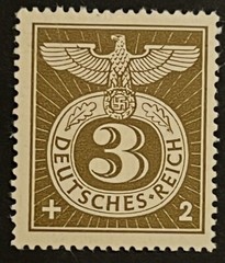 Travelstamps: 1943 Deutches Reich Stamps Scott #B217 Nazi Emblem MNH OG