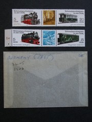 Sixty-three (63) stamps from East Germany (DDR), 1980-1982, MNH w/2 exceptions