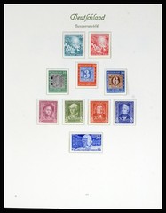 GERMANY 1948-1982 BRD BERLIN MNH MH Used in 3 BOREK Album Stamp Collection