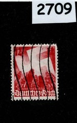 Used Stamp Sc 480 Party congress Nuremberg Germany 1936 #2709
