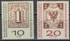 Germany Scott #B366a & B367a, Mint Never Hinged