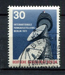 Germany – Berlin : Int. Broadcasting Exhibition stamp from 1971 – CTO