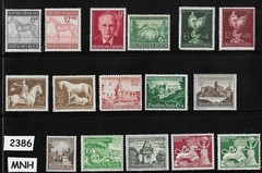 MNH Stamp collection 1930s & 1940s Germany Third Reich Regular postage #2386