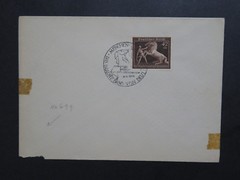 Germany SC# B142 On Brown Ribbon Event Cover / LL Corner Tear – Z8315