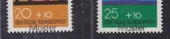 90470 GERMANY 1972 (Olympic Games) 1977 set – SPECIMEN PRINT on 6 diff. stamps
