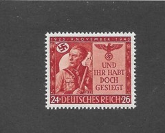 MNH stamp B250 / 20th anniversary Munich Putsch 1943 Third Reich Germany