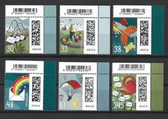 Germany 2023 World of Letters – Complete Permanent Set Upper Left corner MNH