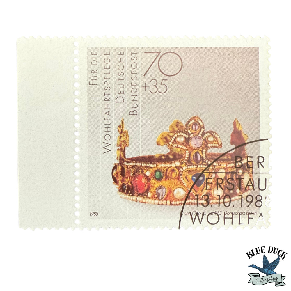 Germany 1988 Gold & Silver Artifacts – Stamp