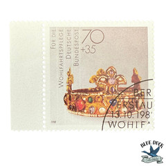 Germany 1988 Gold & Silver Artifacts – Stamp
