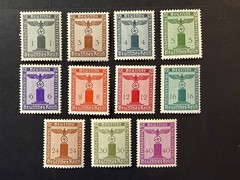 Germany # S12 – S22 MNH* 2024 Scott Catalogue Value $ 37.50