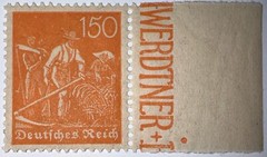 Travelstamps: 1922 Germany DR Deutsches Reich 150pf Stamp Scott #175 MNH OG