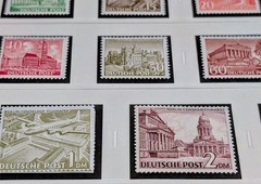 GERMANY 1949, MI. 42-60, LUXURY MNH COMPLETE SET.