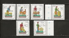 GERMANY DDR – 1982 MNH CHRISTMAS TOYS SET – SCOTT 2312 – S203f