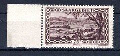 Saar 115III ABART MNH Fresh Postfrisch 45EUR (GA3776