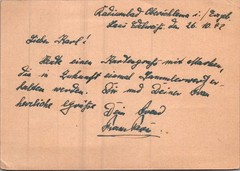 GERMANY 1942 ILLUSTRATED STATIONERY POSTCARD POSTAL CONGRESS ADDR & POSTMARK
