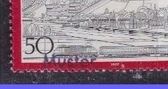 90470 GERMANY 1972 (Olympic Games) 1977 set – SPECIMEN PRINT on 6 diff. stamps