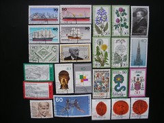 Germany 1977-Complete Year of 49 Stamps, 2 Souvenir Sheets CTO Very Fine