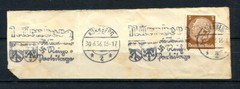 German Reich WW II : Better slogan cancel from 1936 – Nürnberg
