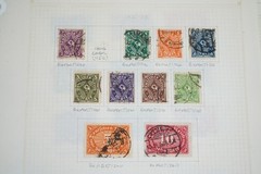 GERMANY 1919-1923 USED INFLATION SPECIALIZED STAMP COLLECTION ALL EXPERTIZED