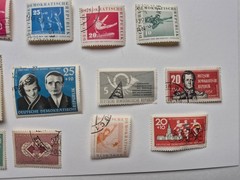 GERMANY (DDR) stamps Lot of 27 1958-1962 All Different