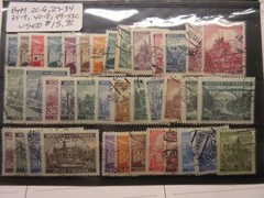 BOHEMA AND MORAVIA Scott 20-6 27-34 35-9 40-8 49-53C USED Lot2 Cat $15.90