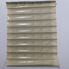 Sheet of 50 German Deutsches Reich Kriegsmarine torpedo boat Postage Stamps
