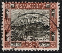 German territory- Saar Scott 80, 95 Used VG