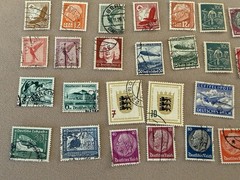 Lot Of 65 Used And Unused German Stamps From The 1920’s And 1930’s