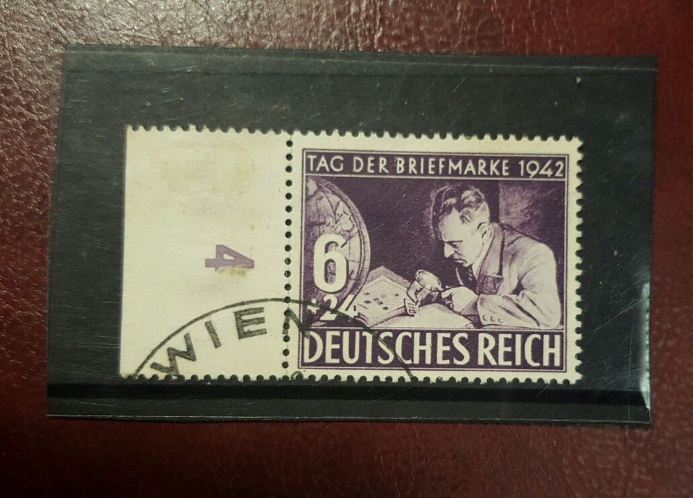 stamps germany – 1942 – 6 pf + 24 pf – fine used – lot 158