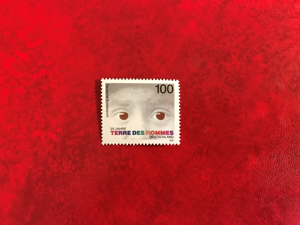 GERMANY 1992 MNH TERRE DES HOMMES CHILD WELFARE FAMILY SOCIETY