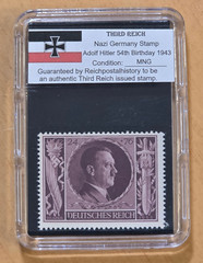 Adolf Hitler 1943 Birthday Stamp Set NSDAP WW2 Nazi German Third Reich Postage