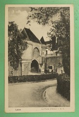 DR WHO 1915 GERMANY WWI FELDPOST 14 RES DIV LAON POSTCARD R45524