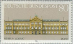 BRD FRG #Mi1288 MNH 1986 Museum Koenig Bonn [1466b YT1120]