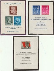 German Democratic Republic – Lot 46: (1955/56) Scott 2024 Catalog Value $41.00