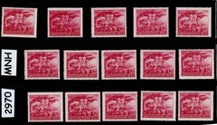 MNH stamps X 15 B291 WWII Germany Volkssturm People’s Army Berlin #2970