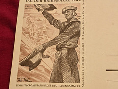 KRIEGSMARINE NAVY SAILOR 1942 THIRD REICH Postcard WW2 WWII Nazi German